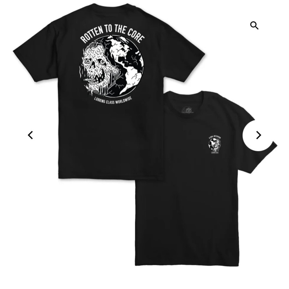 Lurking Class by Sketchy Tank Rotten BLACK T-Shirt - Medium